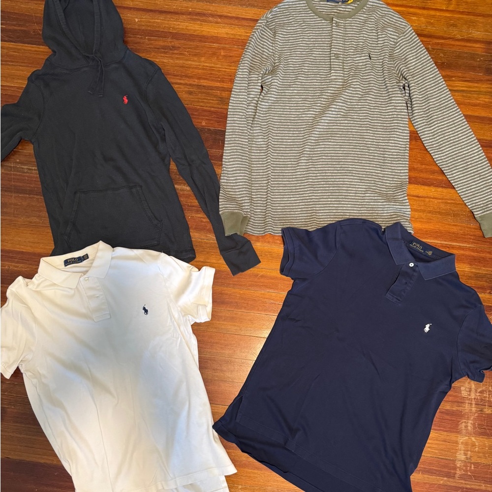 Ralph Lauren Assorted Apparel - Black, Gray, White, Navy
